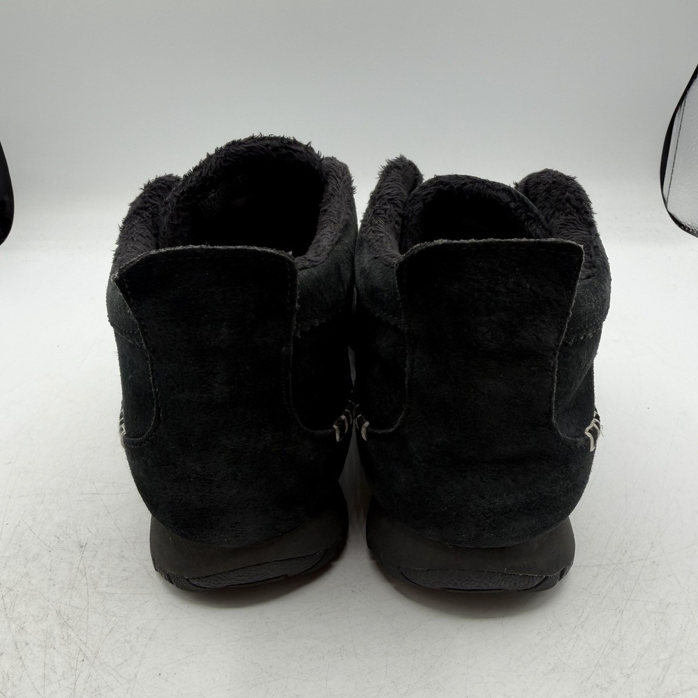Skechers Bikers Lineage Chukka Boots Womens Sz 10 W WIDE Black Suede Ankle Shoes - Picture 8 of 11